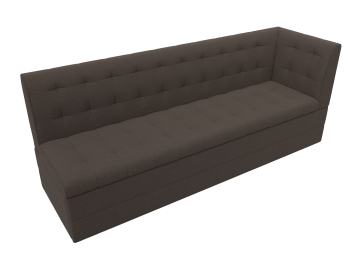 Диван кухонный Бриз с углом справа, рогожка Амур