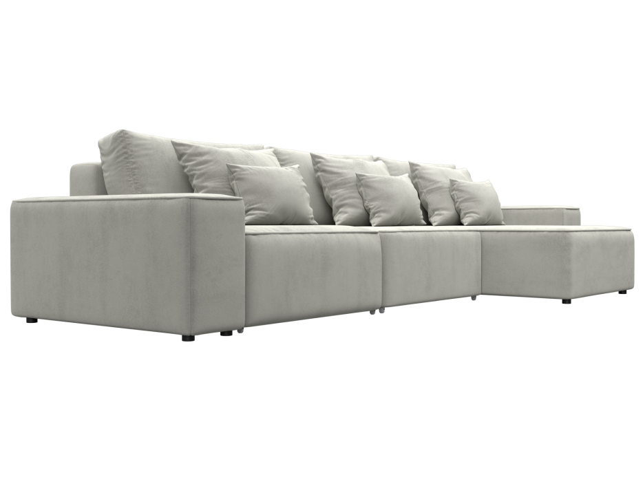 Диваны угловые в гостиную, Диван угловой Лига-074 угол универсальный, велюр TOWER