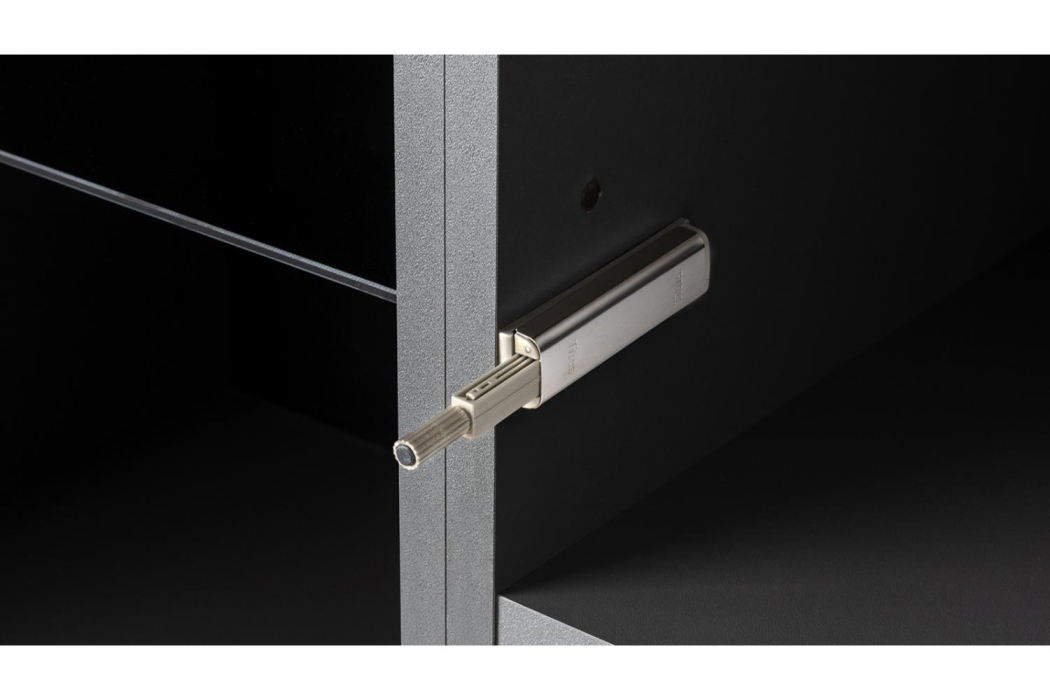 Стеклянные, Шкаф-витрина Сидней 13.201 Антрацит 0164