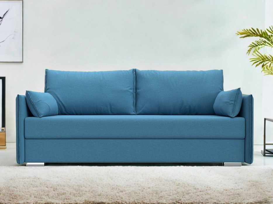 Диваны еврокнижки, Диван прямой Сайгон, рогожка Амур