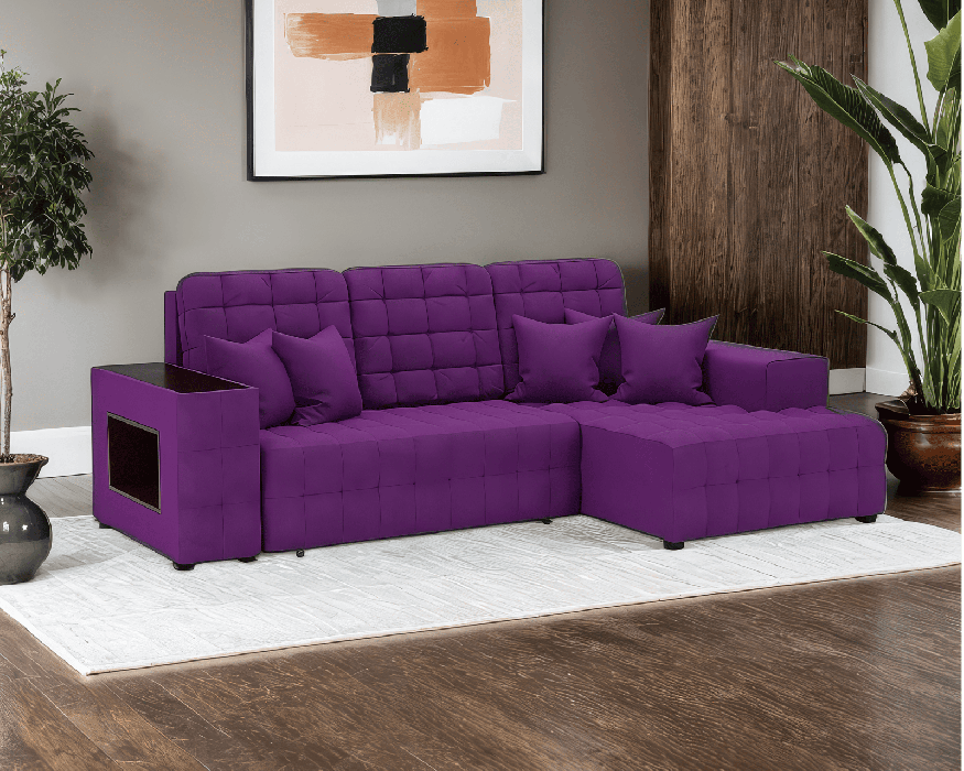 Диваны угловые в гостиную, Диван Мадрид Правый угол (Кордрой)