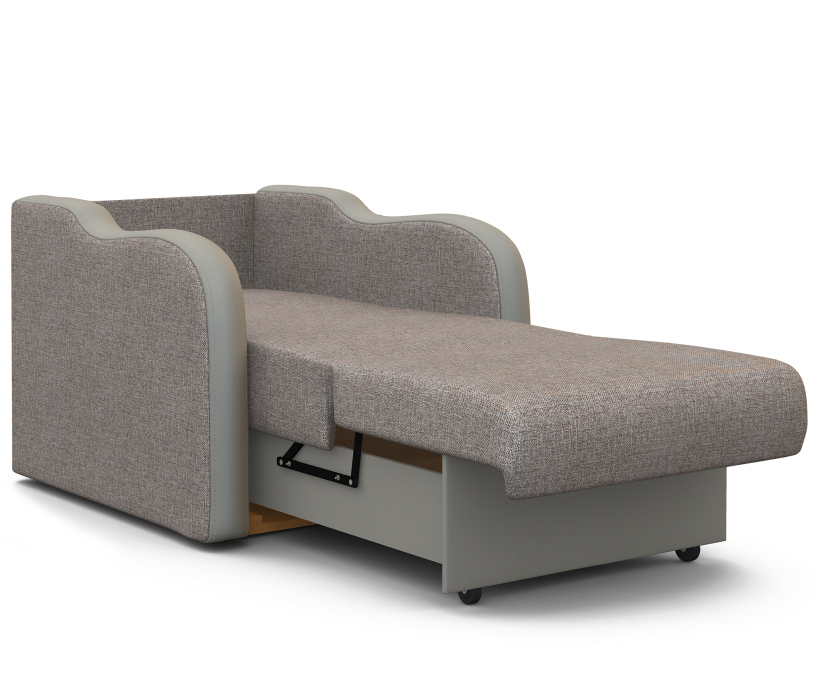 Кресла-кровати, Кресло-кровать Коломбо 80 экокожа/рогожка