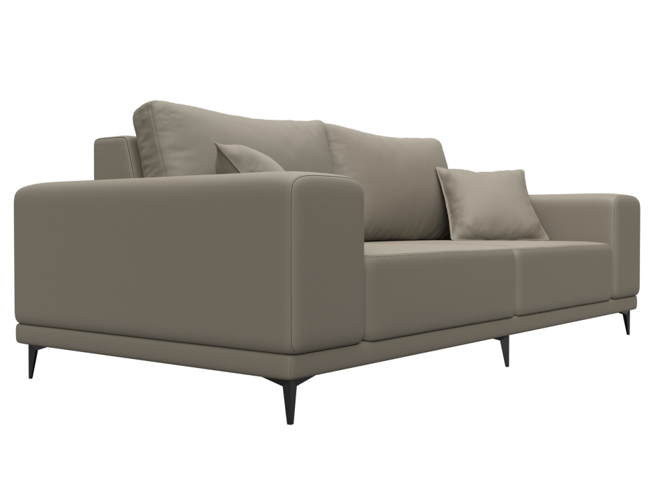 Диваны кровати со спальным местом, Диван прямой Льюес, экокожа GRIFON