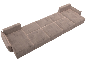 Диван п-образный Лига-051 НПБ МегаЛонг, велюр TOWER