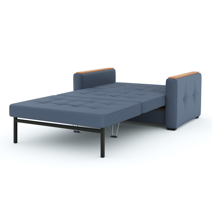 Диваны с ящиком для белья, Диван- кровать Этро Вуд, велюр, 100