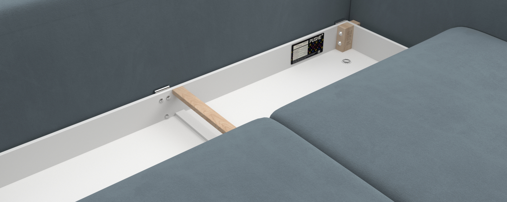 Дизайнерские диваны для гостиной, Диван-кровать Фьорд