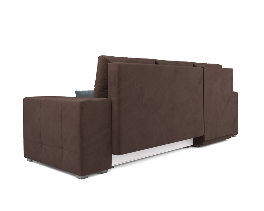 Диваны угловые в гостиную, Диван угловой Монреаль Левый угол (Велюр)