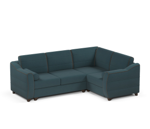 Диван-кровать угловой Френсис еврокнижка, велюр