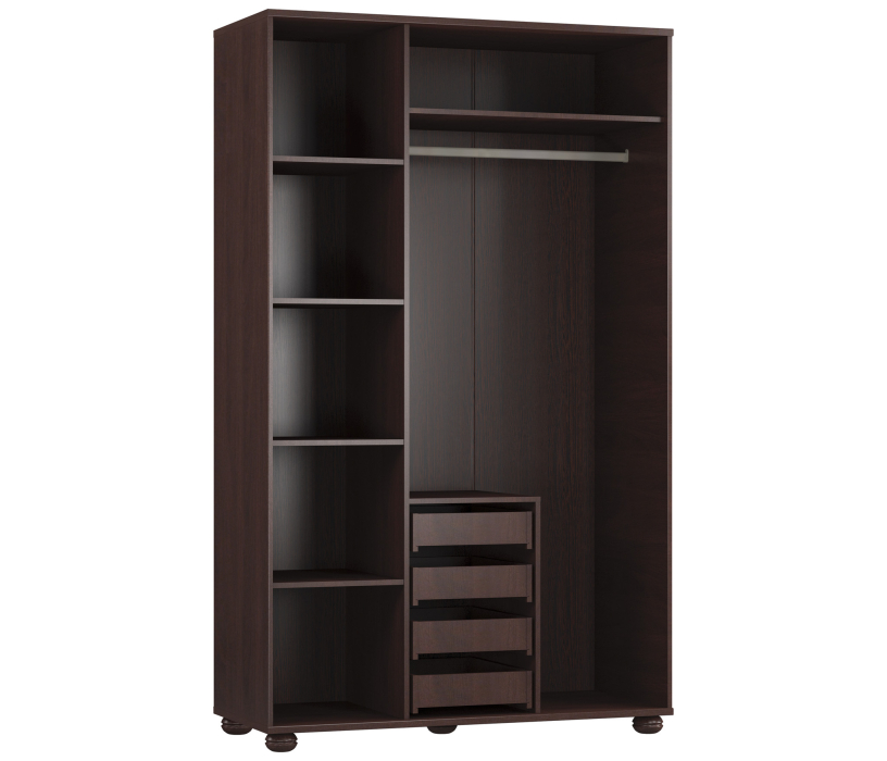 Шкафы, Шкаф 3-х дверный Верди СБ-1437