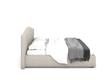 Кровать Lineaflex Беатрис Buckle white 160x200