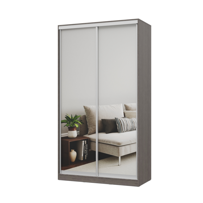 Шкафы-купе 2-х дверные, Шкаф-купе 2-дв  Роланд Р133  (в2360*ш1300*г590)