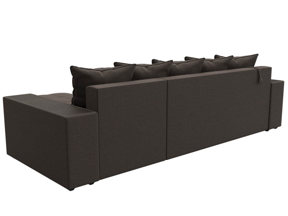 Диваны угловые в гостиную, Диван угловой Дубай правый угол, рогожка Амур