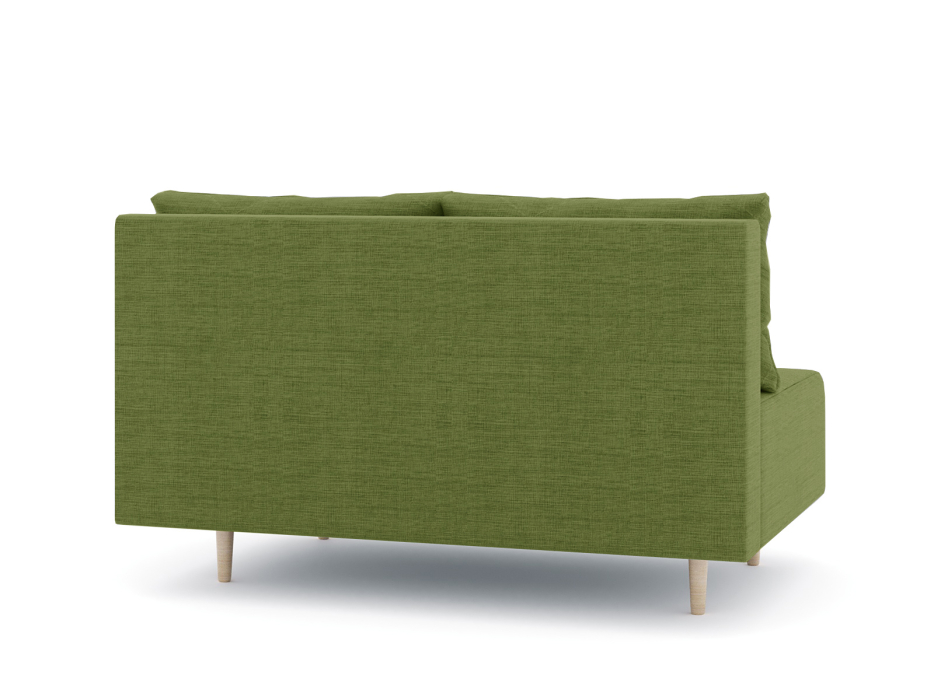 Дизайнерские диваны для гостиной, Диван прямой нераскладной Милли мини 2-х  местный без подлокотников, рогожка Люкс