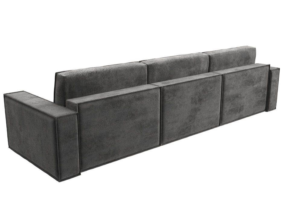 Диваны кровати со спальным местом, Диван прямой Куба лонг, велюр TOWER