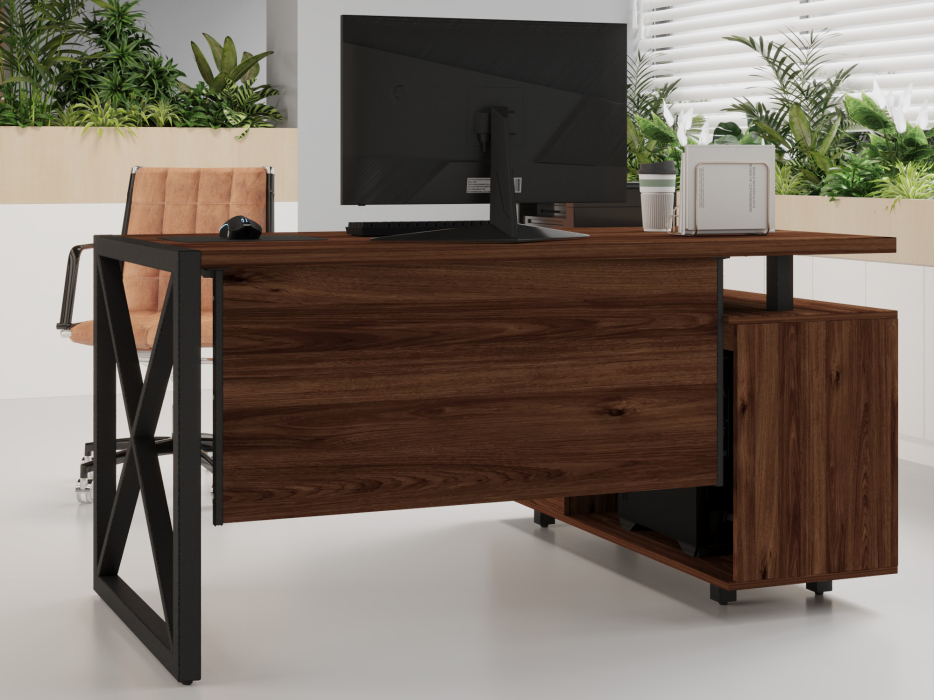 Угловые, Стол рабочий универсальный Калифорния Хардвиг СР01 ЛДСП