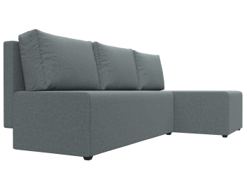 Диван угловой Поло правый угол, рогожка Амур