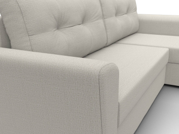 Угловой диван Амстердам Лайт правый угол, рогожка Амур