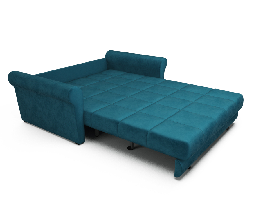 Диваны с ящиком для белья, Диван аккордеон Гранд НПБ 180х200 Бархат