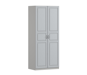 Шкаф двухдверный Макс 1000 мм, вариант №2 (ЛДСП/МДФ)