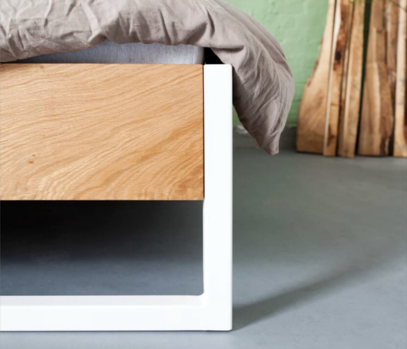 Кровати 140 см, Кровать в стиле лофт Ардено 1.4