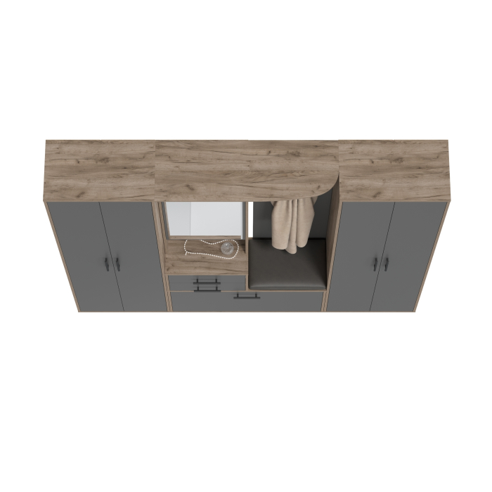 Прихожие, Комплект из трёх модулей для прихожей серии Домино