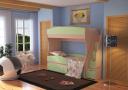 Детская двухъярусная кровать Омега 15