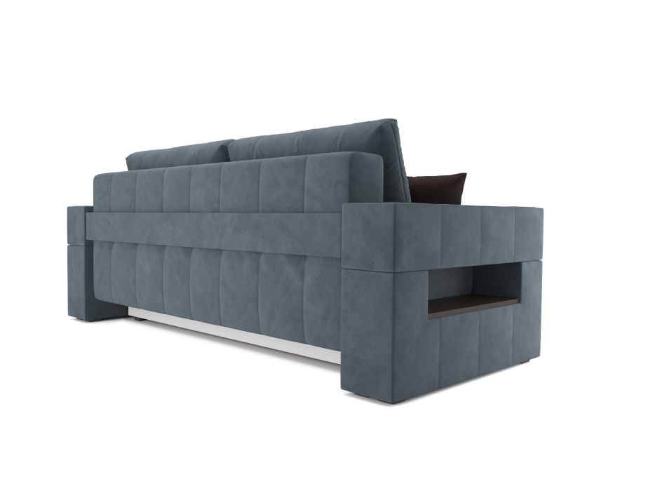 Диваны еврокнижки, Диван прямой еврокнижка Венеция (Велюр)