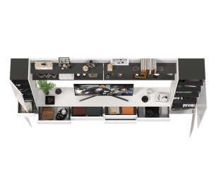 Сидней мебель для гостиной модульная № 125