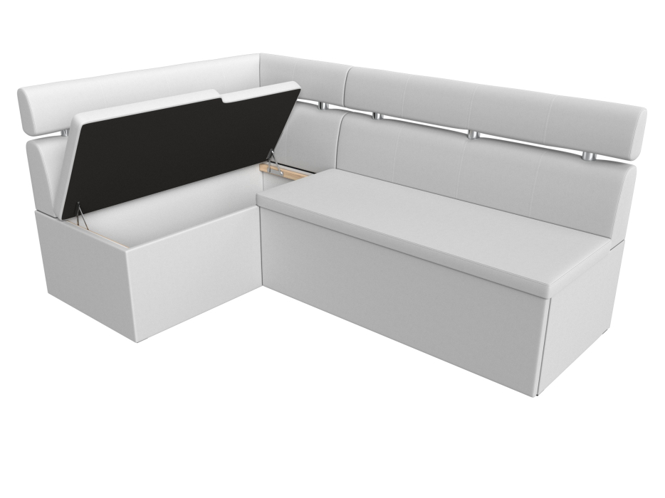 Диваны угловые кухонные, Кухонный угловой диван Классик левый угол, экокожа