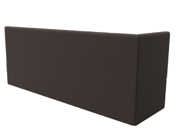 Диван кухонный Бриз с углом слева, рогожка Амур