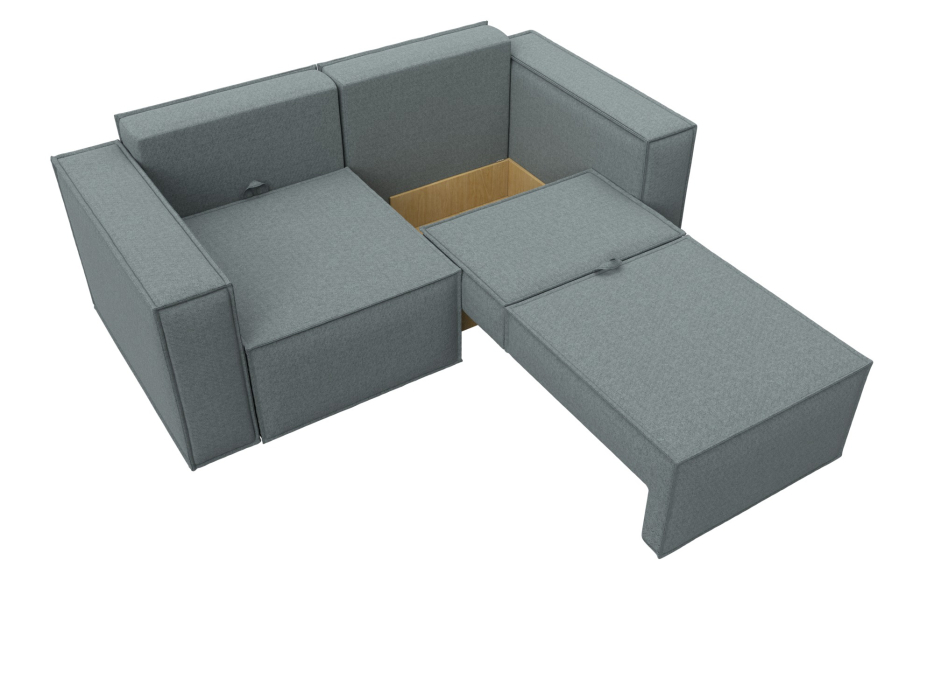 Диваны кровати со спальным местом, Диван прямой Куба мини, рогожка Амур