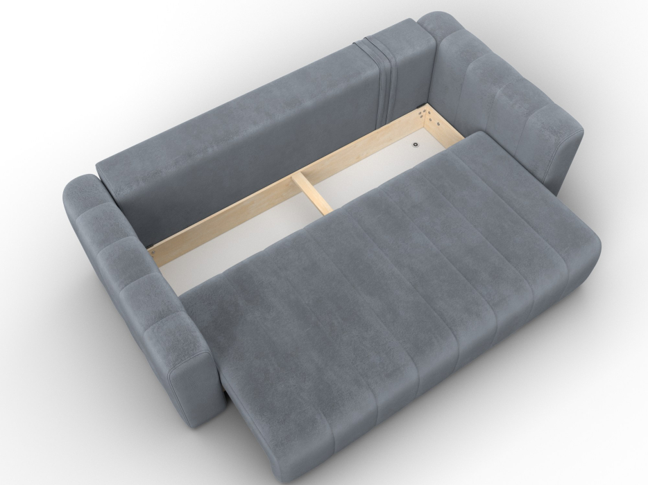 Диваны с ящиком для белья, Диван прямой Лига-062 НПБ, Велюр TOWER