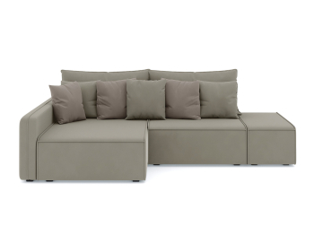 Диван-кровать угловой Портленд еврокнижка НПБ, велюр