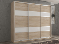Шкафы-купе 3-х дверные, Шкаф-купе 3х дверный Кааппи 8 210х60