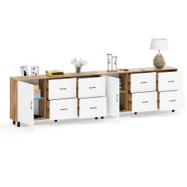 Два больших комода РВК 125-1704 ящики и дверка