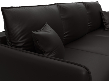 Диван угловой Лига-064 НПБ угол универсальный, экокожа GRIFON