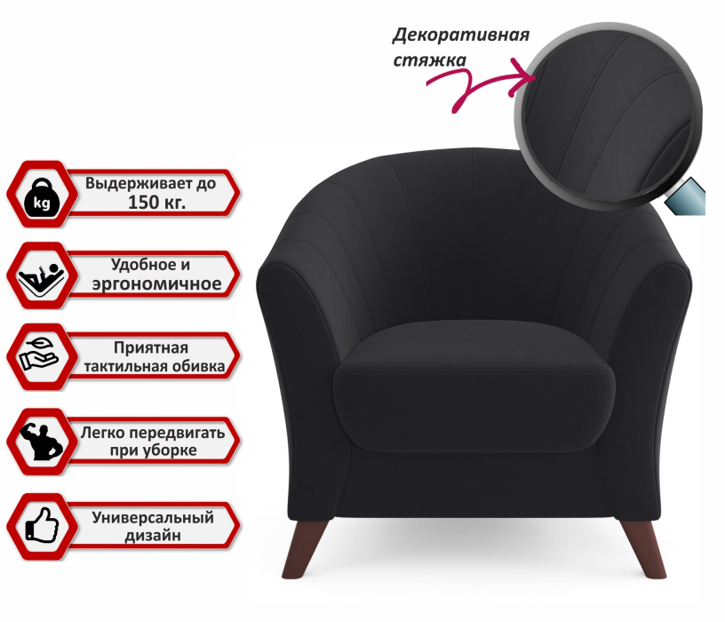 Кресла, Мягкое кресло Line