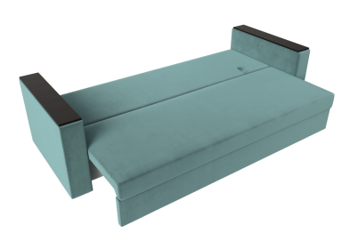 Диван прямой Атланта без стола, велюр