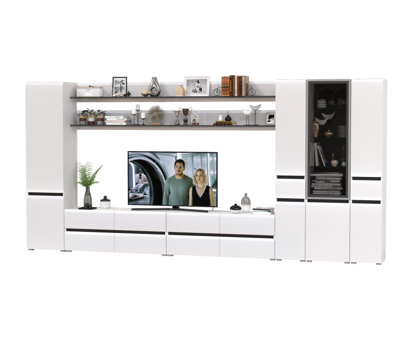 Стенки для гостиной, Сидней мебель в гостиную корпусная комплектация № 119