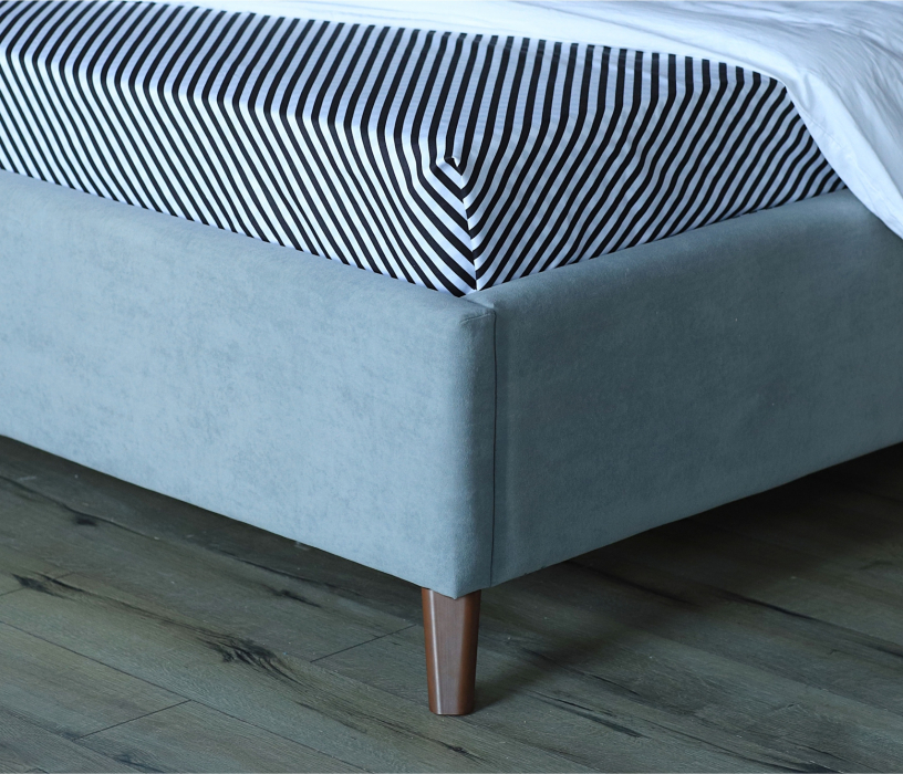 Мягкая кровать, Комплект для сна Monika 1600 c ортопедическим основанием