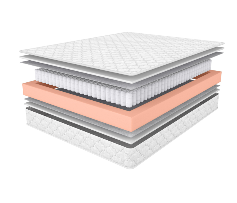 1400 x 2000, Матрас ARMOS Сонплит (Трикот белый) 140х200 см