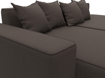 Диван угловой Лига-079 угол левый, рогожка Амур