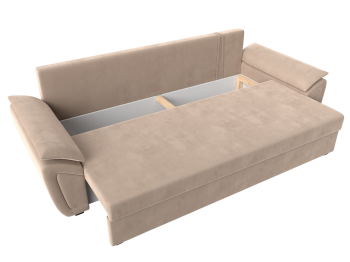 Прямой диван Нэстор Лайт, велюр