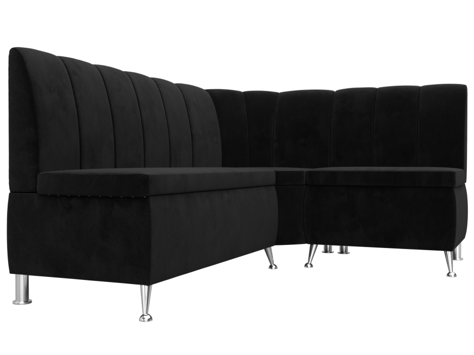 Диваны угловые кухонные, Диван кухонный угловой Кантри правый угол, велюр