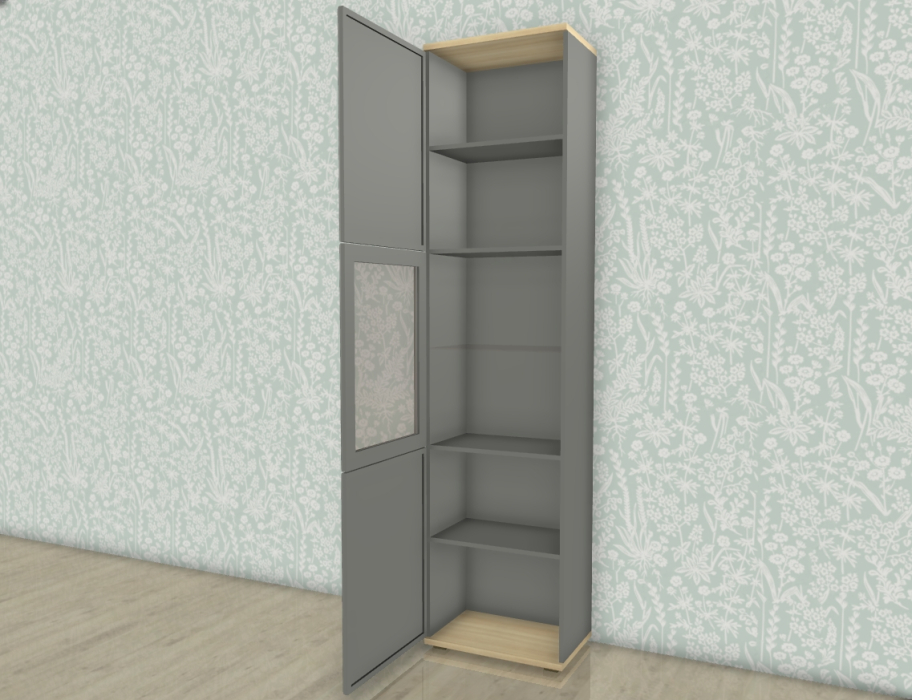 Шкафы одностворчатые, Модульная система Карина Шкаф ШК-1050