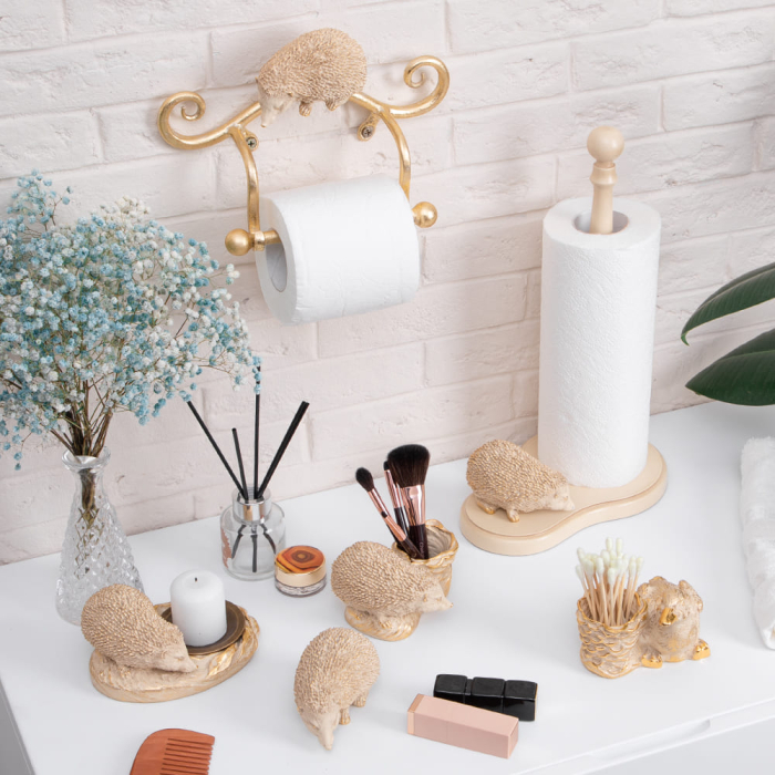 Держатели, крючки, вешалки для ванной, Держатель для туалетной бумаги Ежик Барб