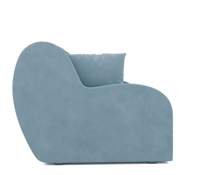 Диваны с ящиком для белья, Диван аккордеон Барон НПБ 140х200 Велюр