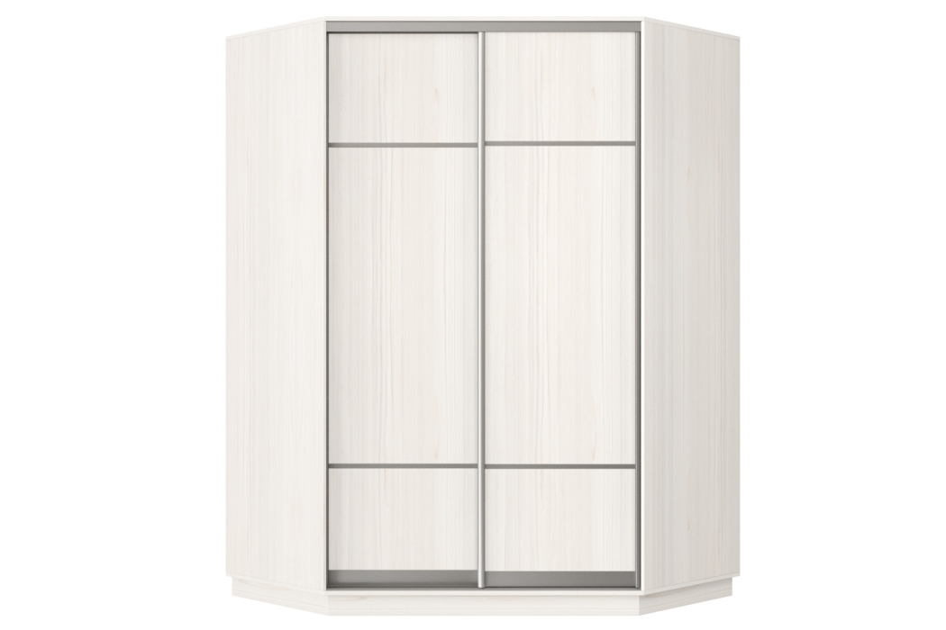 Угловые шкафы, Шкаф-купе Премьер Лайт 71 угловой (08;08) двухдверный