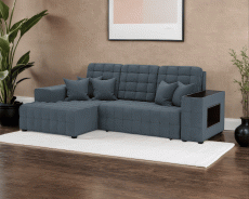 Диваны угловые в гостиную, Диван Мадрид Левый угол (Велюр)