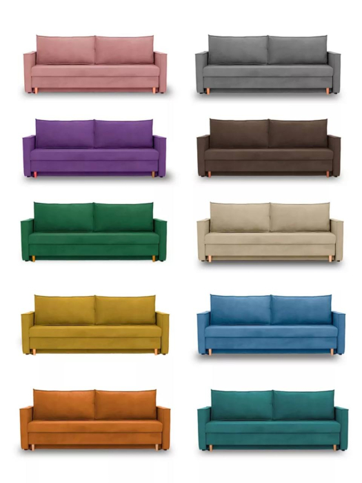 Диваны с ящиком для белья, Диван - кровать Виго